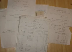 Tradera Historiska dokument från Baumgarten & Eliasson från 1890-1891 lanthandel antika^ Fraktsedlar & Fakturor