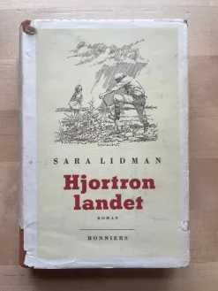 Tradera Hjortronlandet - Sara Lidman, 1955> Antik Litteratur