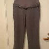 Tradera H&M MAMA grå gravidbyxor, storlek M^ Mammakläder