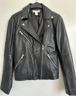 Tradera H&M skinnjacka / bikerjacka, strl. 34^ Damkläder