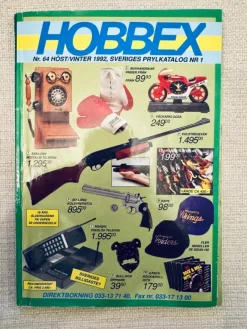 Tradera Priskuranter & Kataloger<Hobbex katalog nr.64 Höst/Vinter 1992