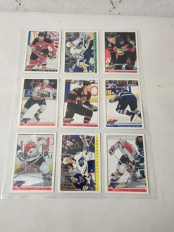 Tradera Varupartier<Hockeykort 9st