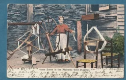 Tradera Världen Utom Norden<Home Scene in the Alabama Gold Diggings 1906