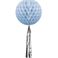 Tradera Honeycomb med tassel - ljusblå^ Bröllopsdukning & Dekorationer