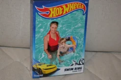 Tradera Vattensport<Hot Wheels Badring 56cm Mellan (Bestway) Blå m. Logo Bil Ny