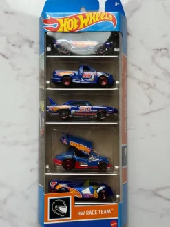 Tradera Hot Wheels HW Race Team 5-pack - Nytt i förpackning> Leksaksfordon