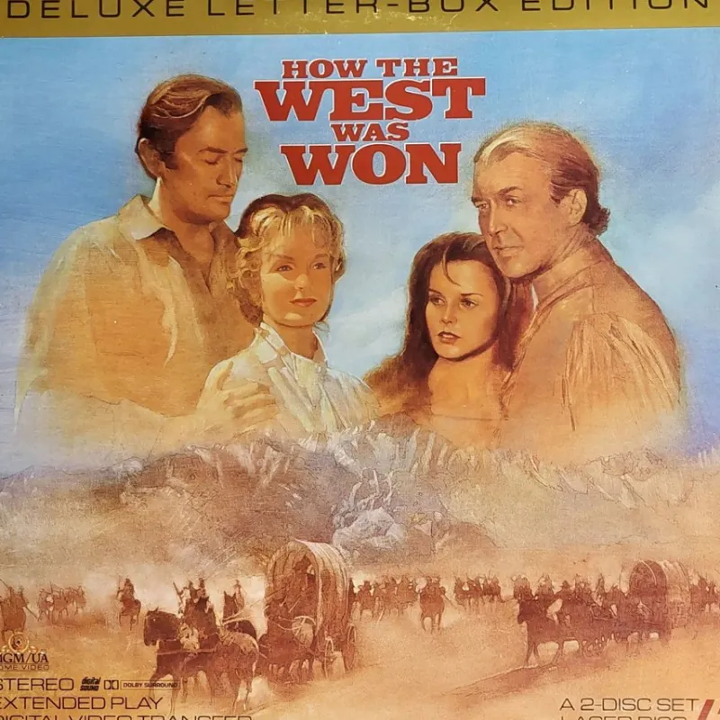 Tradera HOW THE WEST WAS WON 1956 163 MIN 2-LD LASERDISC WS BEG PRIS 225 FRAKT 79> Laserdisc