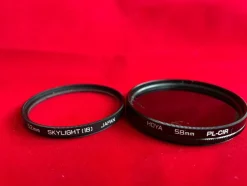 Tradera Hoya 58mm PL-CIR polarisationsfilter + Skylight filter 52mm^ Kameratillbehör