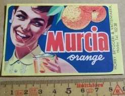 Tradera HÖRBY BRYGGERI & VATTENFABRIK. MURCIA^ Breweriana