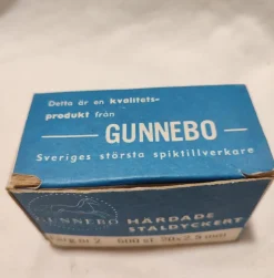 Tradera Härdade Ståldyckert 20 x 2,5 mm Gunnebo Bruk> Skruv, Plugg & Spik