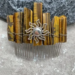 Tradera Hårsmycken & Diadem<Hårkam med tigeröga