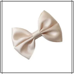 Tradera Hårklämma med dubbel rosett - CHAMPAGNE - liten - hårrosett hårspänne> Bröllopsaccessoarer