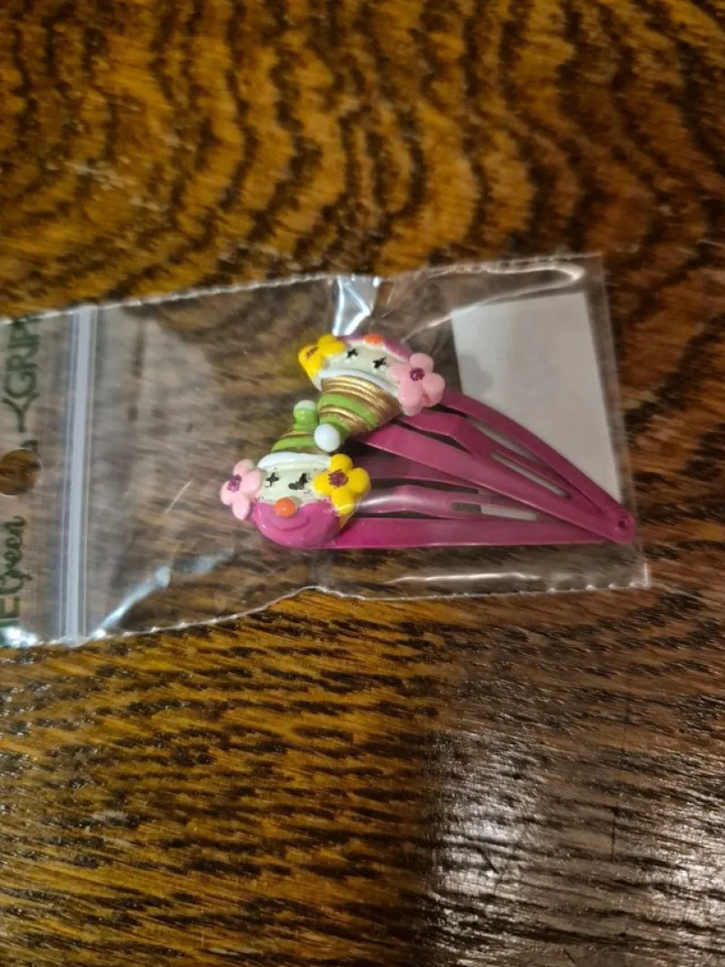 Tradera Hårklämmor med söta motiv> Håraccessoarer