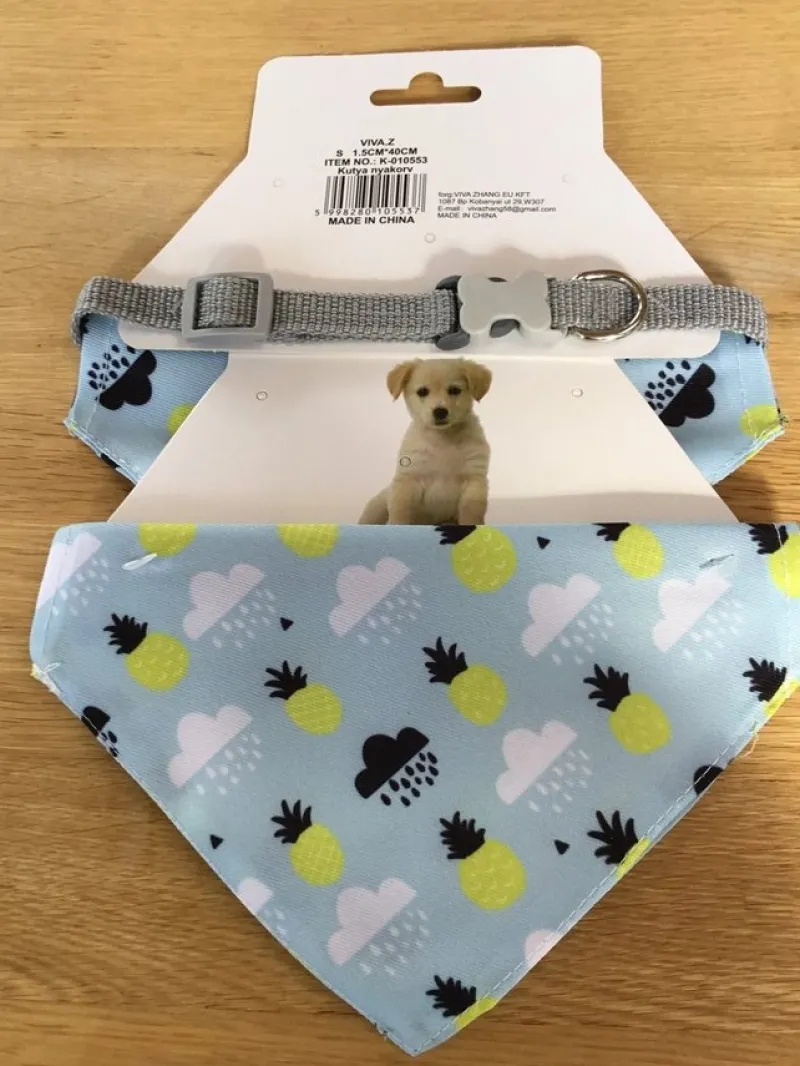 Tradera Husdjurstillbehör<Hundhalsband med Bandana