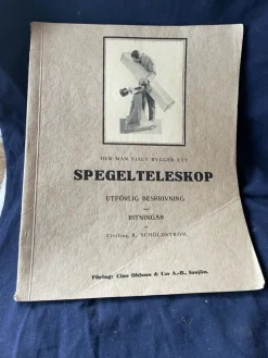 Tradera Hur man själv bygger ett spegelteleskop: Utförlig beskrivning med ritningar^ Kikare & Teleskop