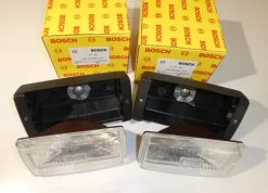 Tradera Hus för dimljus Volvo 240 740 med nya fjärrljusinsatser^ Biltillbehör