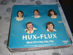 Tradera HUX-FLUX - Med LP'n Hej, Hej, Hej VG++^ Vinyl