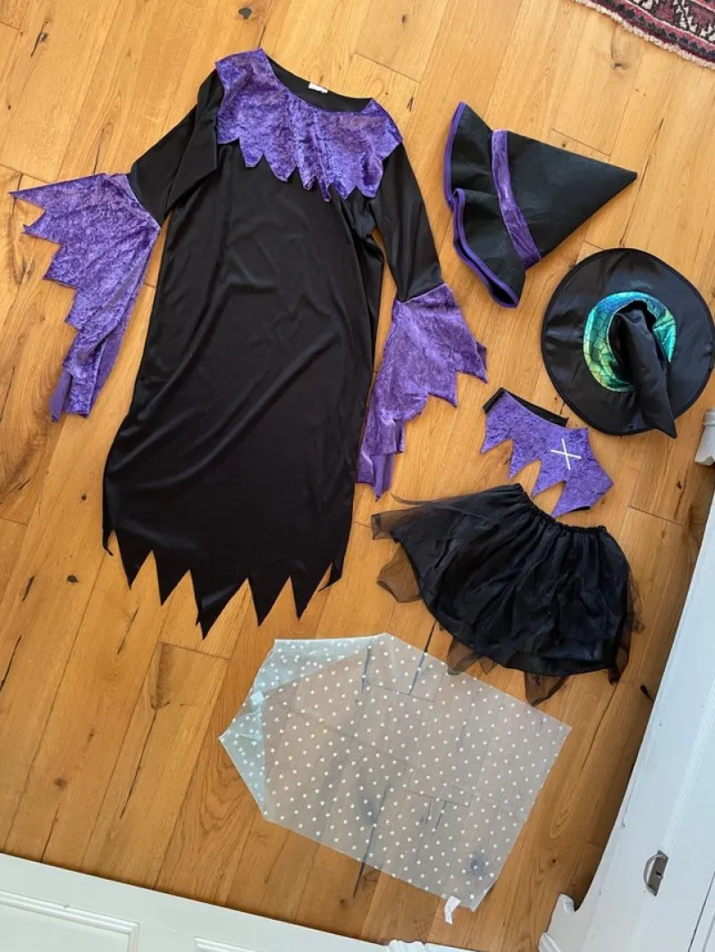 Tradera Häxkostym för barn, Disney, utklädnad> Maskeradkläder