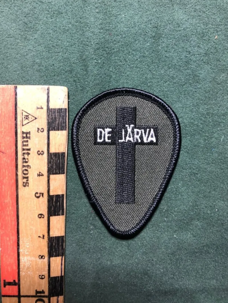 Tradera Militära Samlarsaker<I5 Fältjägarregementet 4. Norrlandsskyttebataljonen Tygmärke