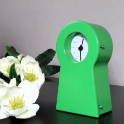 Tradera Ikea PS 1995 Klocka Lilla Modellen Grön Metall Bordsklocka^ Klockor Till Hemmet