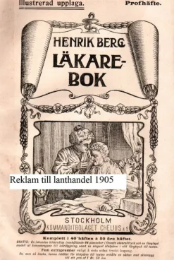 Tradera Medicinska Prylar<Illustrerad upplaga Profhäfte av Henrik Bergs Läkarebok tryckt 1905 KB Chelius