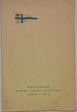 Tradera Inbjudan till Göteborgs Kungl. Segel Sällskaps jubileumsregatta 1935.> Technica & Nautica