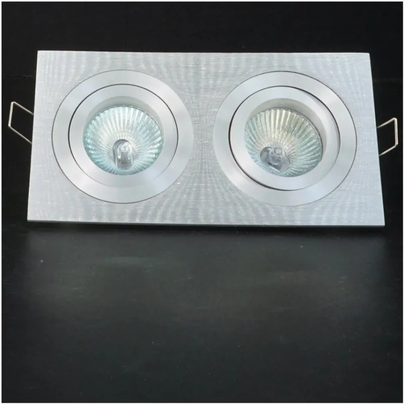 Tradera Indbygningsspots (2x3 stk) (str. 17 x 9 cm)^ Lampor