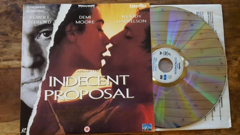 Tradera Indecent Proposal / Widescreen Edition / Laser Disc / Robert Redford /Demi Moore> Laserdisc