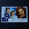 Tradera INGRID BERGMAN / GREGORY PECK, Postfriskt frimärke^ Övriga Världen
