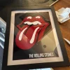 Tradera Inramad Rolling Stones-print^ Musikposters