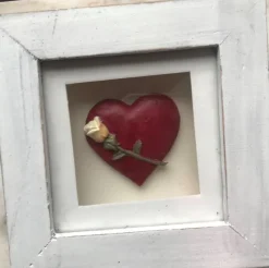 Tradera Inramat hjärta> Övrig Antik & Design
