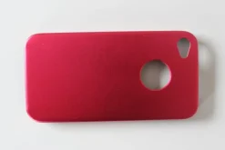 Tradera Mobiltillbehör<Iphone 4 skall metall rosaröd