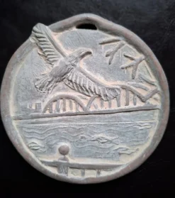 Tradera Isabel Bloom USA Väggplakett Eagle^ Reliefer