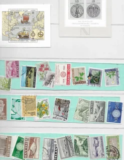 Tradera Island 4 blad div st Märken^ Norden