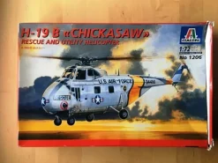 Tradera Italeri H-19B Chickasaw (svensk civil) Modellbyggsats i skala 1:72^ Plastbyggsatser