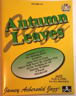 Tradera Jamey Aebersold vol. 44 - Autumn Leaves^ Noter & Nothäften
