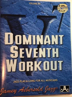 Tradera Jamey Aebersold vol. 84 - DOMINANT 7TH WORKOUT^ Noter & Nothäften