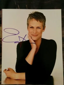 Tradera Jamie Lee Curtis Halloween Signerad Autograf^ Filmmemorabilia
