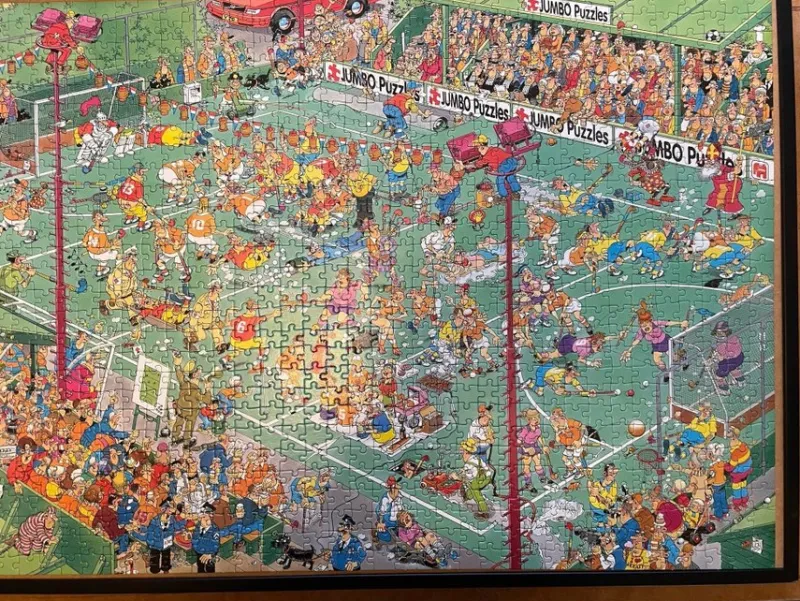 Tradera Jan van Haasteren 1000 bitar^ Pussel