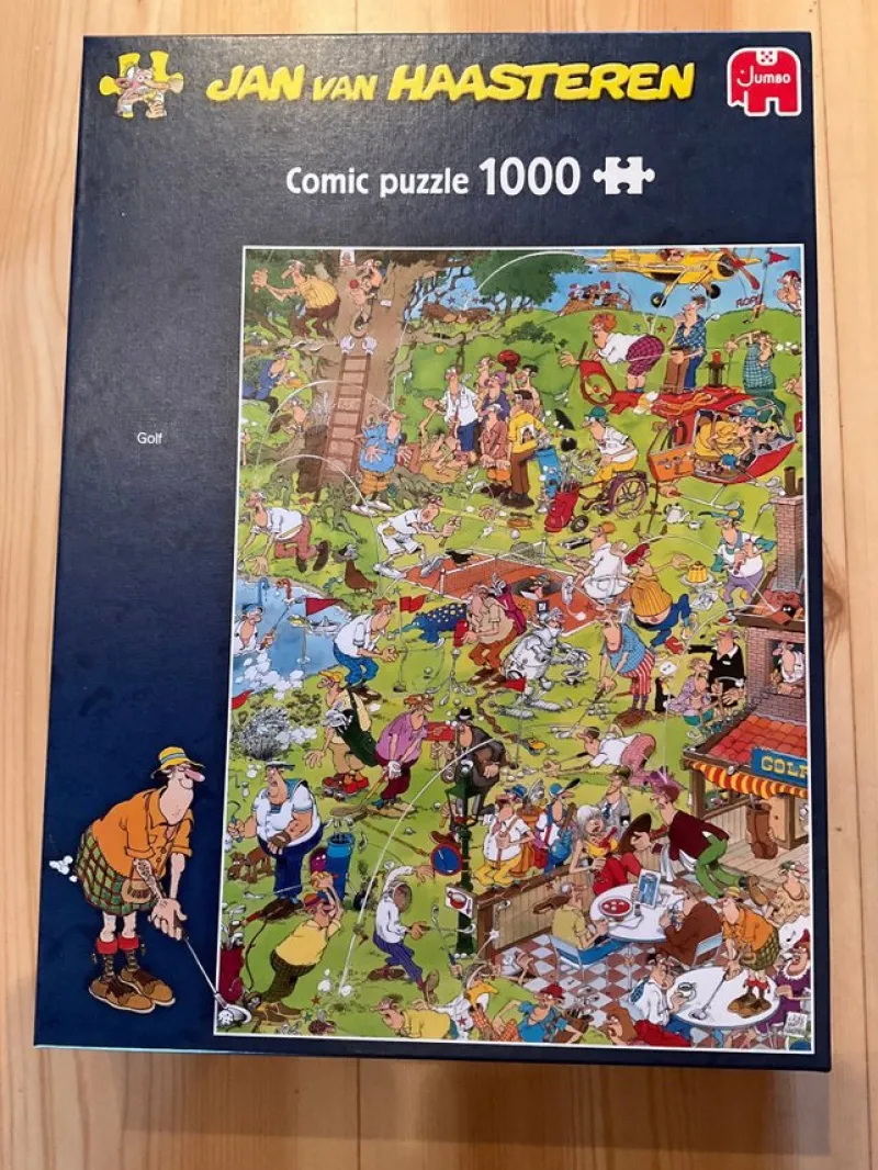 Tradera Jan van Haasteren pussel Golf^ Pussel