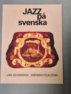 Tradera Jazz på svenska - Jan Johansson Svenska folkvisor^ Noter & Nothäften