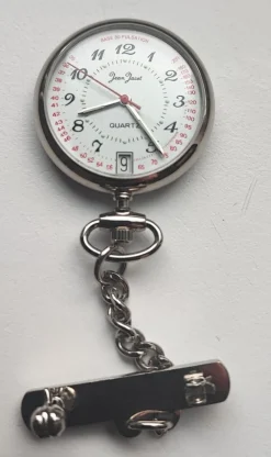 Tradera Jean Jacot sjuksöterskeklocka^ Sjuksköterskeklockor