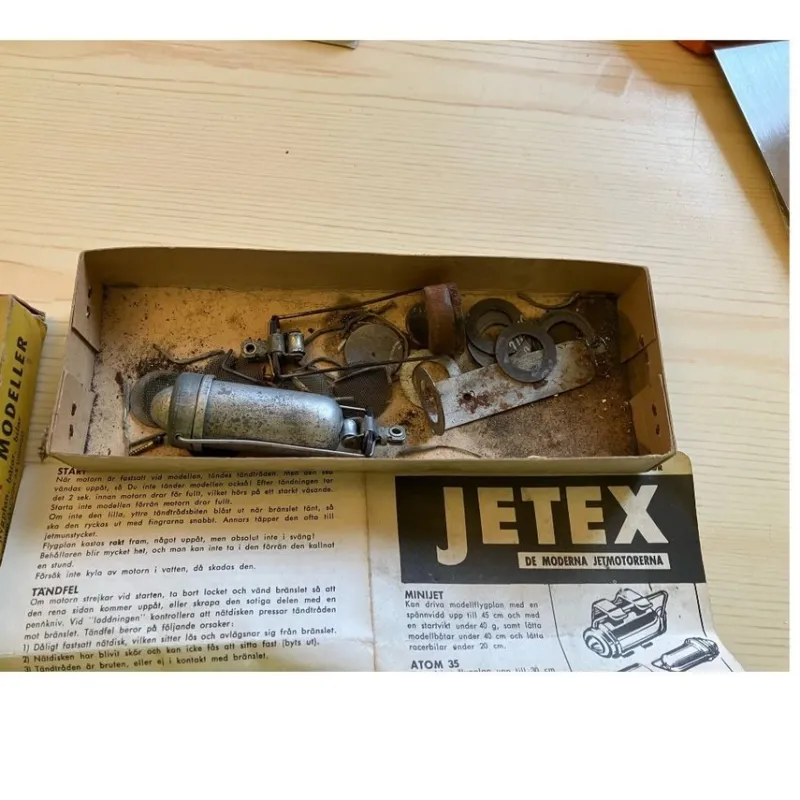 Tradera Jetex jetmotor^ Modellmotorer