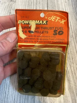 Tradera JET-X PowerMax Super High Thrust Fuel Pellets - K-6^ Modellmotorer