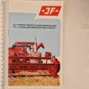Tradera JF-broschyr - Maskinprogram från 1970-talet^ Jordbruksmaskiner