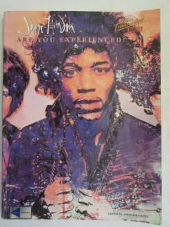 Tradera JIMI HENDRIX Notbok *Are You Experienced* Tryck 1996^ Noter & Nothäften