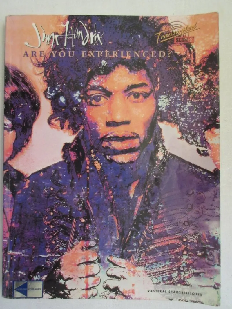 Tradera JIMI HENDRIX Notbok *Are You Experienced* Tryck 1996^ Noter & Nothäften