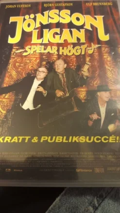 Tradera Jönssonligan Spelar Högt - dvd - Ulveson> Svensk Film