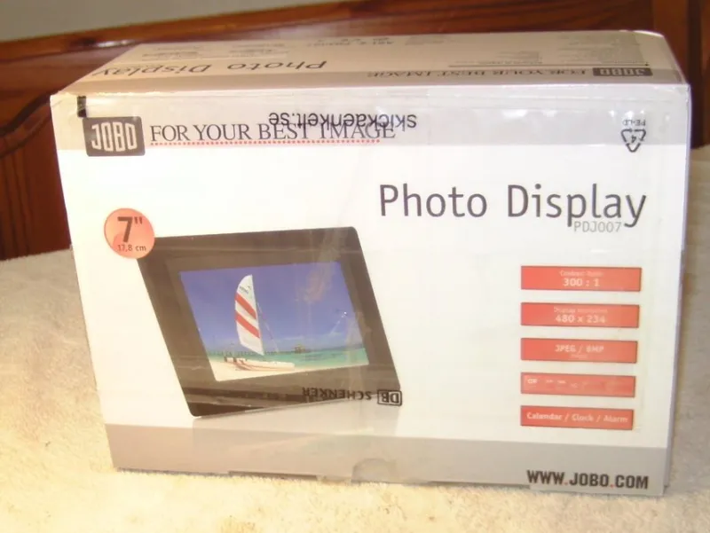 Tradera JOBO Photo Display PDJ 007! Helt enligt text & bilder!^ Digitala Fotoramar