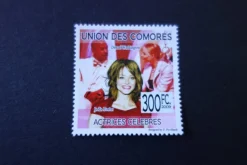 Tradera JODIE FOSTER / DENZEL WASHINGTON, Postfriskt frimärke^ Övriga Världen